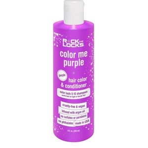 🔥5/$25🔥Rocks The Locks Color Me Purple Hair Color & Conditioner